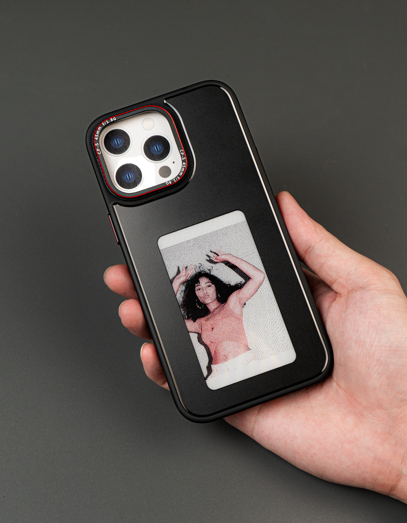 PixlrCase - Customizable E-ink iPhone Case for iPhone 13/14/15/Pro/ProMax