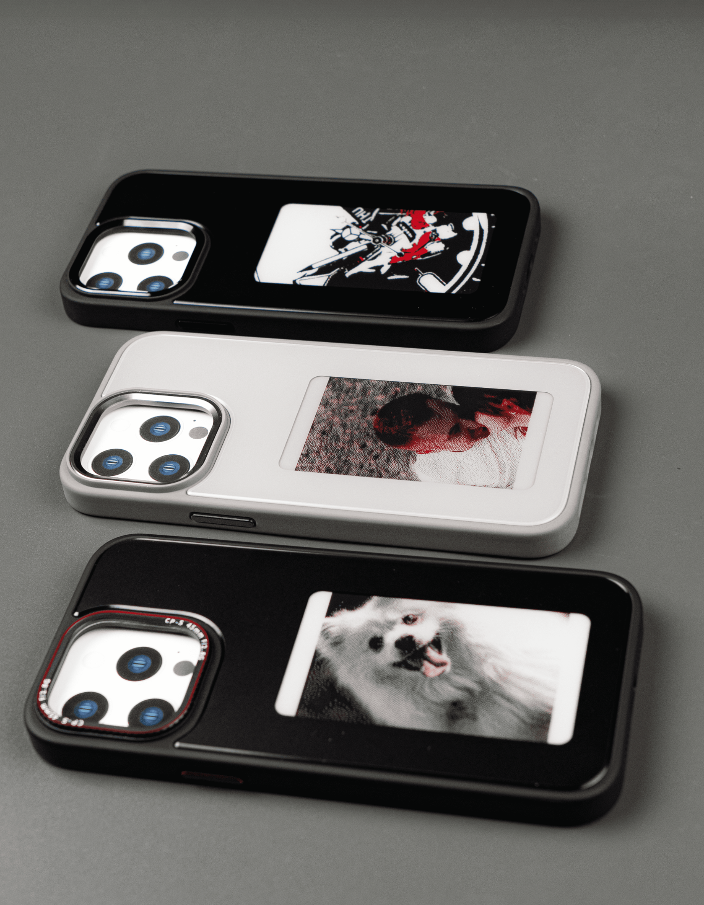 PixlrCase - Customizable E-ink iPhone Case for iPhone 13/14/15/Pro/ProMax