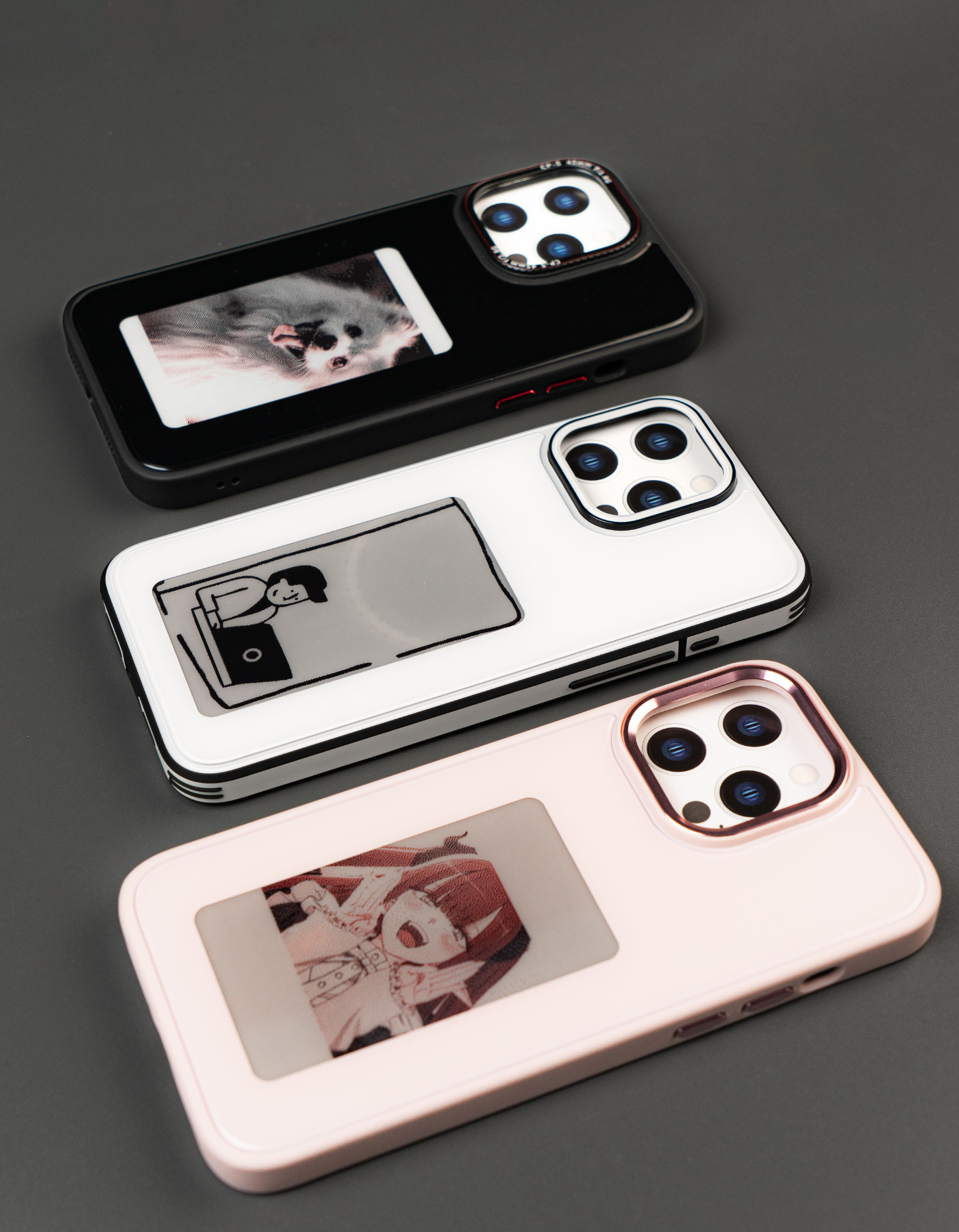 PixlrCase - Customizable E-ink iPhone Case for iPhone 13/14/15/Pro/ProMax