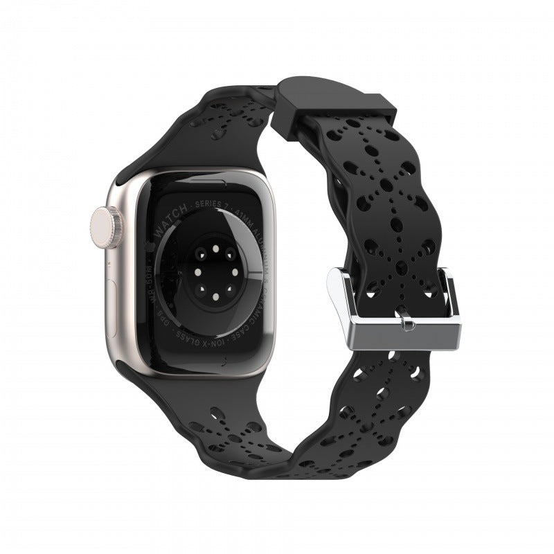 Ladies' Lace Silicone Band for Apple Watch
