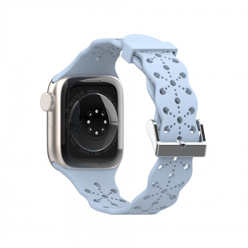 Ladies' Lace Silicone Band for Apple Watch