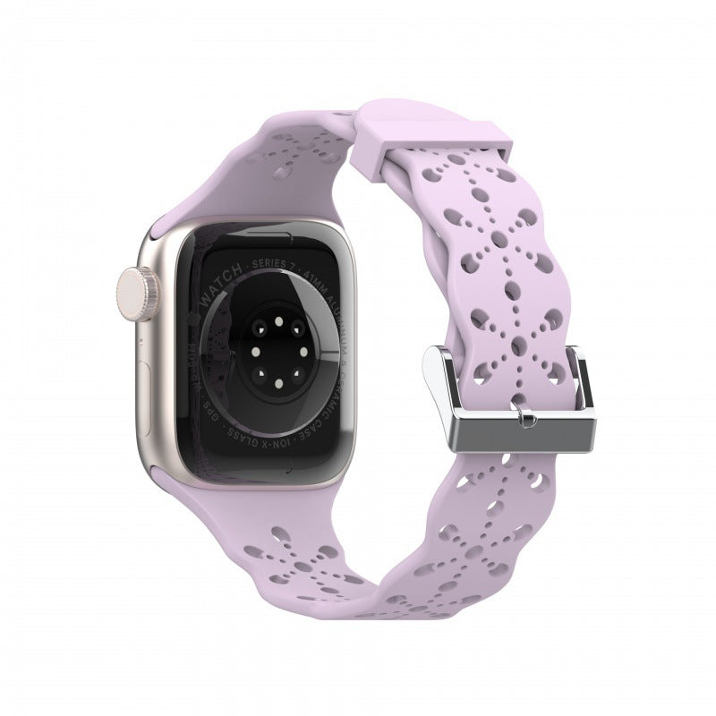 Ladies' Lace Silicone Band for Apple Watch