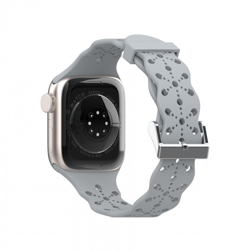Ladies' Lace Silicone Band for Apple Watch