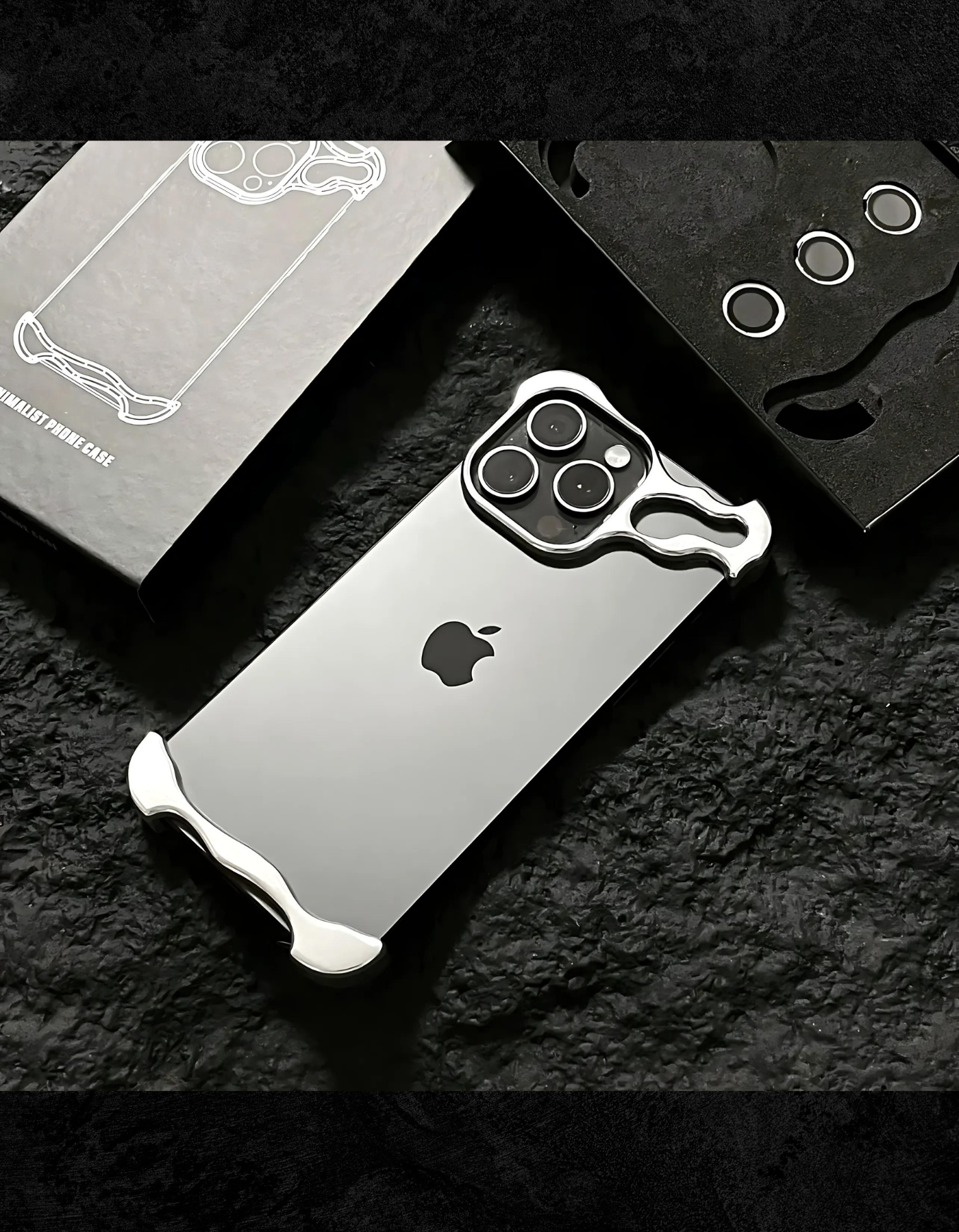 The Glint: Aluminum Bumper Case for iPhone