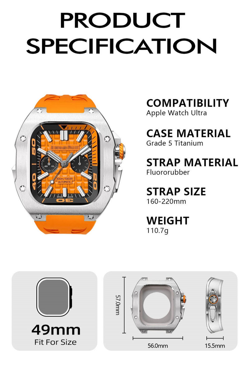 Apple Watch Case Racing Sport Titanium - Premium Edition