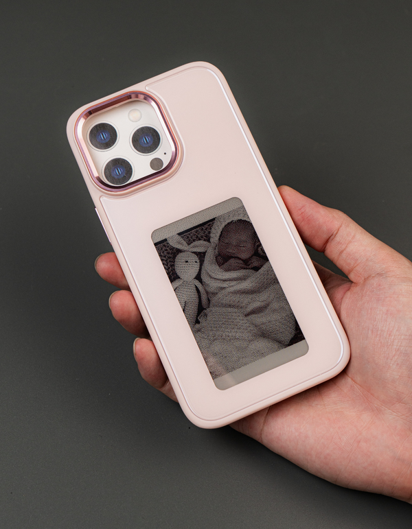 PixlrCase - Customizable E-ink iPhone Case for iPhone 13/14/15 Pro