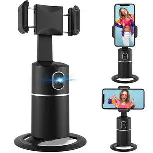 Auto Tracking Phone Holder 360 degrees Rotation