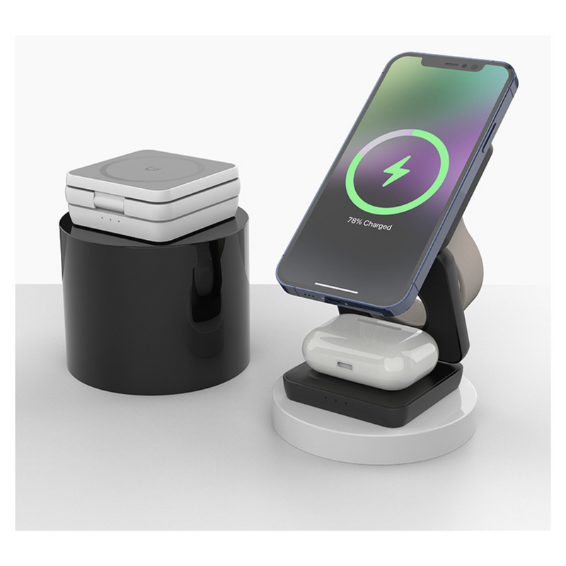 3-in-1 Foldable Magnetic Wireless Charging Station