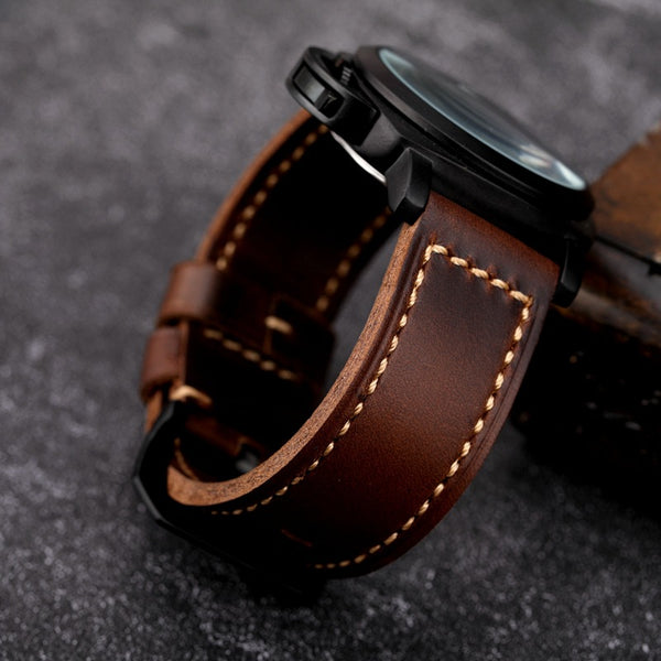 High Luxury Natural Leather Band for Apple Watch