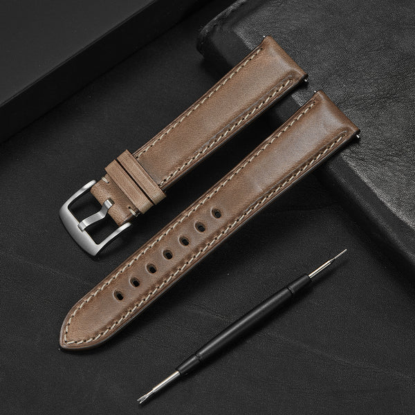 Horween Chromexcel Leather Watch Strap