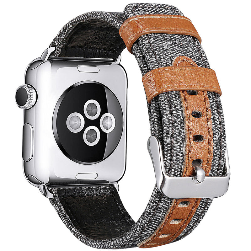 Fabric Leather Band for Apple Watch