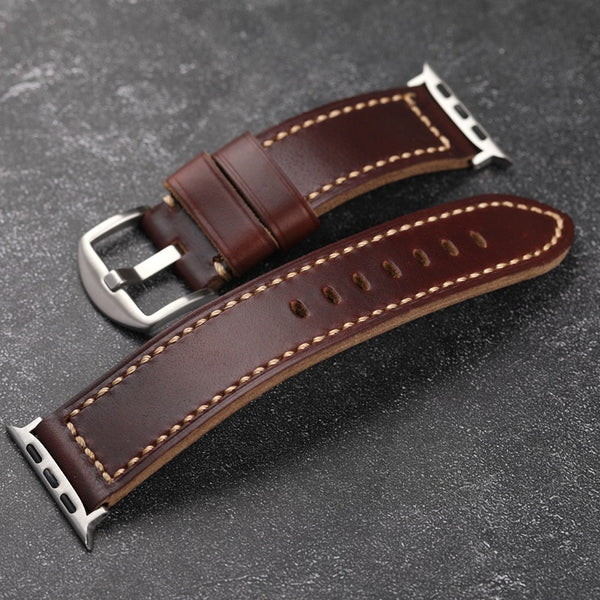 High Luxury Natural Leather Band for Apple Watch