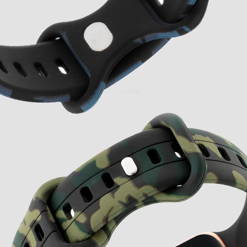 Camouflage Silicone Band For Apple Watch