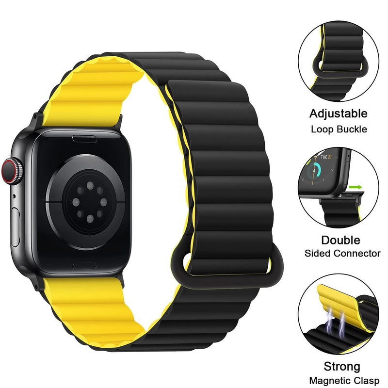 Colorful Magnetic Silicone Band for Apple Watch