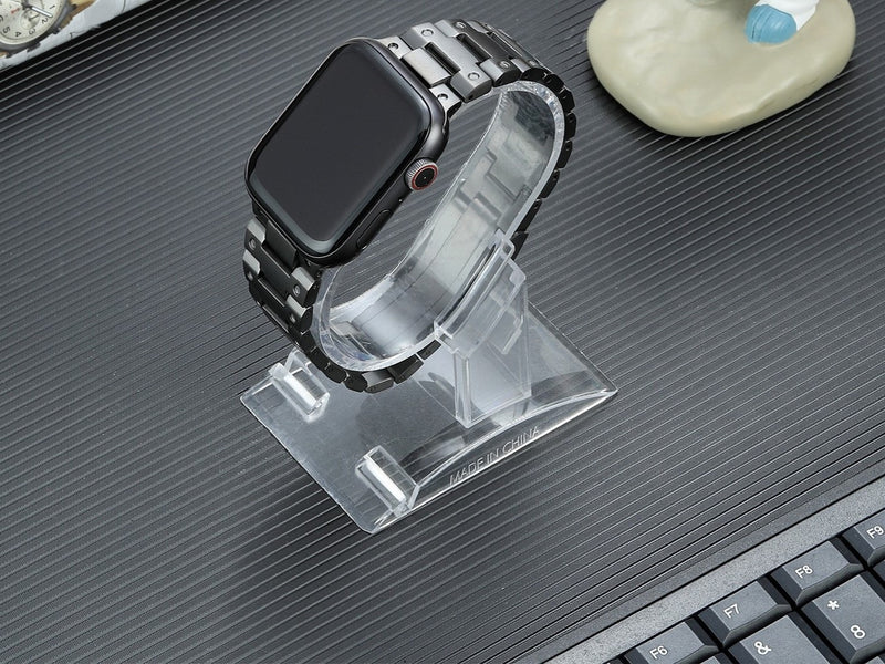 Titanium Band for Apple Watch With Butterfly Buckle