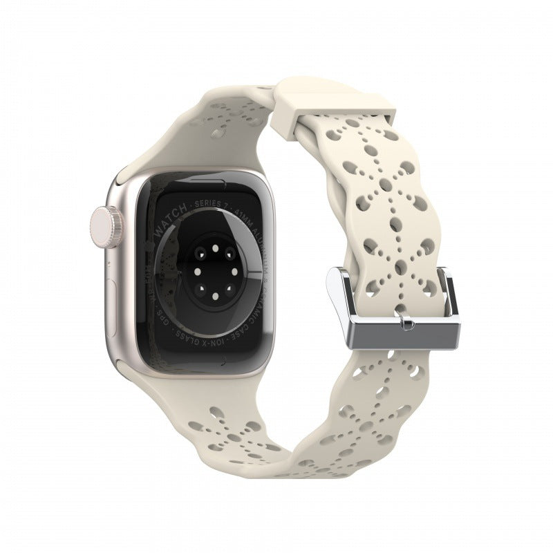Ladies' Lace Silicone Band for Apple Watch