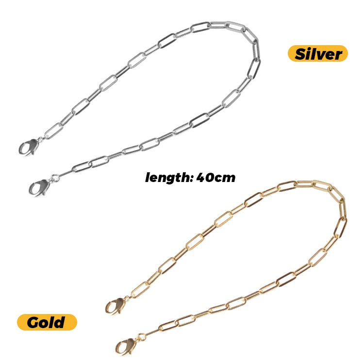Gold-plated Cable Chain - Phone Lanyard