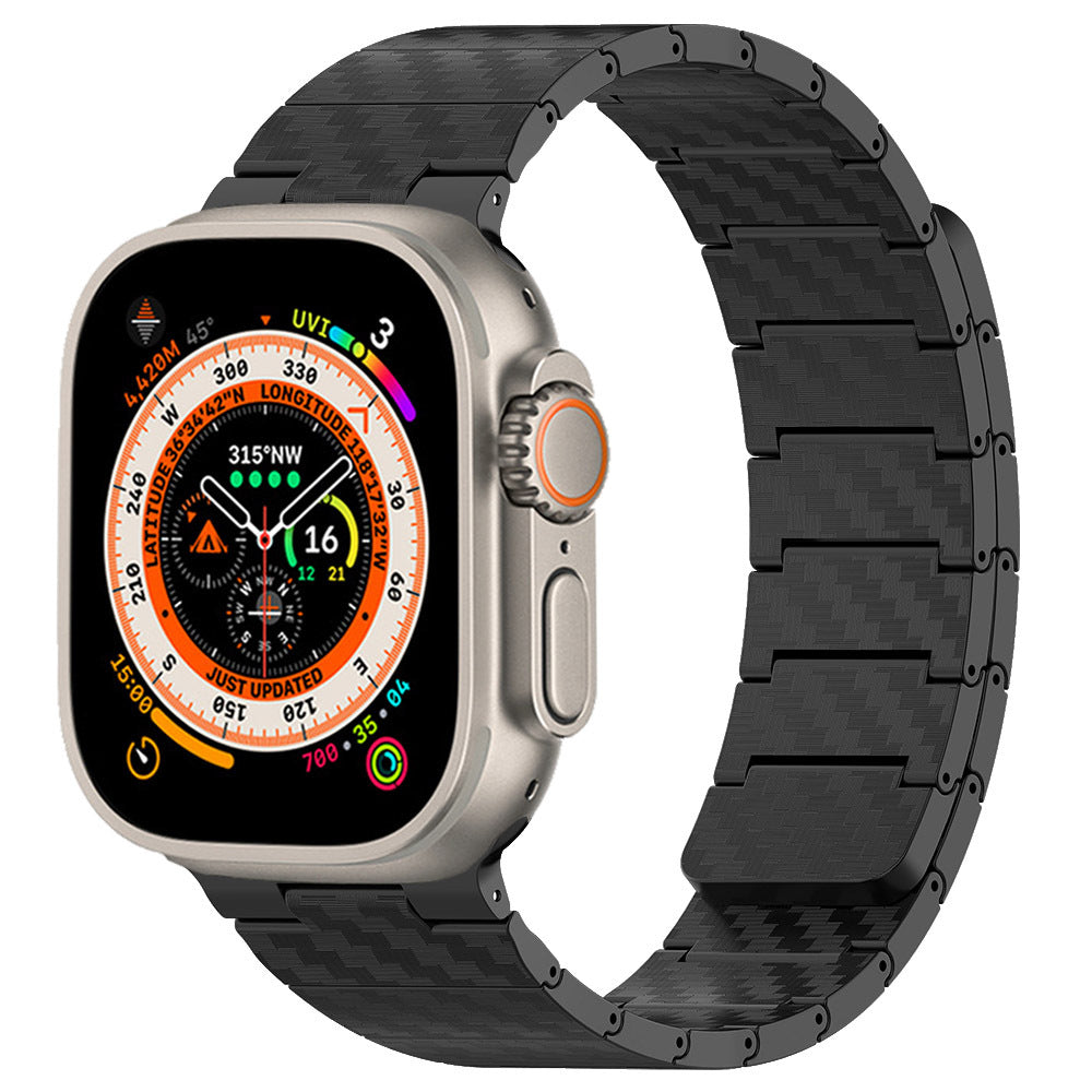 Fashion Magnetic Carbon Fiber Band For Apple Watch