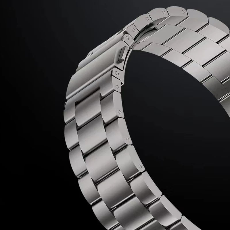 Full Brush Titanium Apple Watch Band