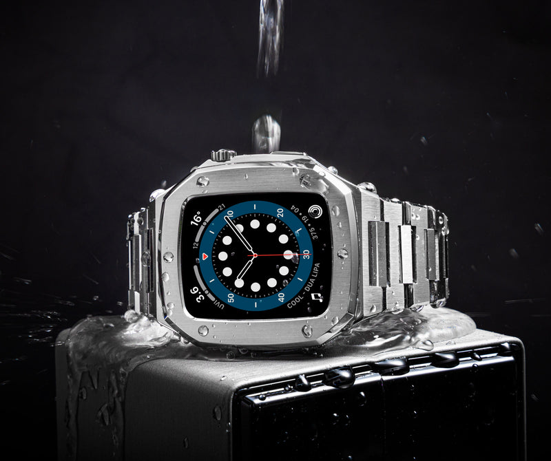 Poseidon's Armlet Blue Alligator Strap